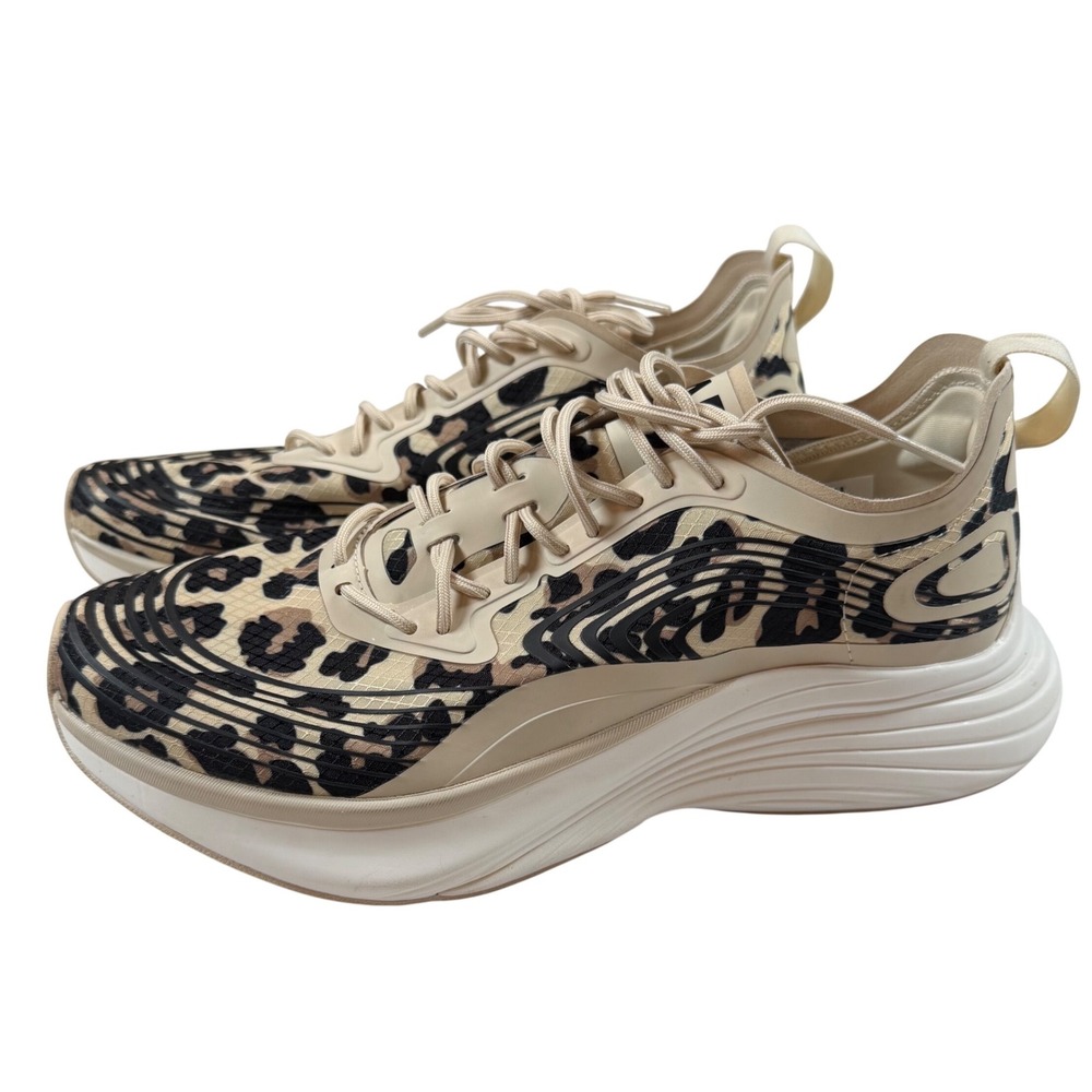 APL Streamline Women's Parchment Black Leopard Running Shoes Size 9‎ Athletic